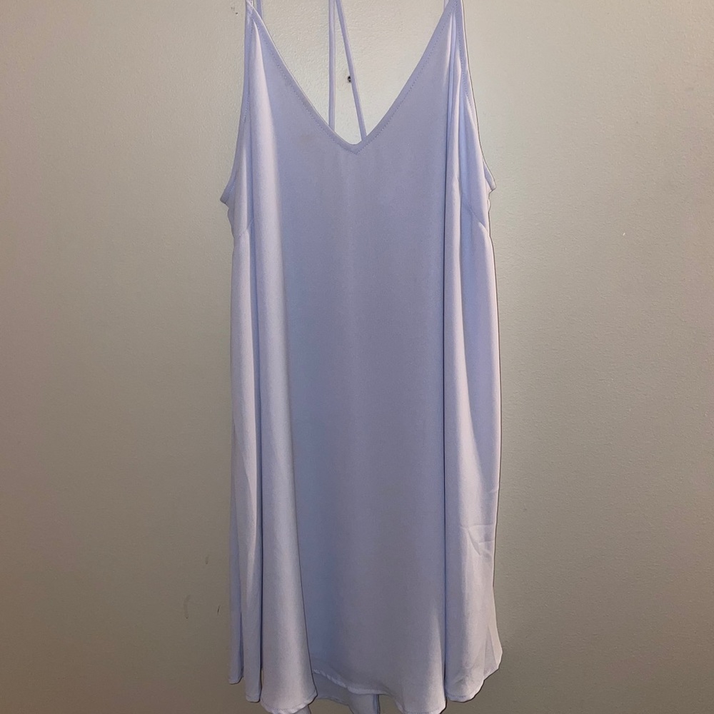 Light blue dress